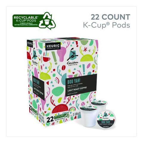 Bou Yah K-cup Pods, Light Roast, 22/box