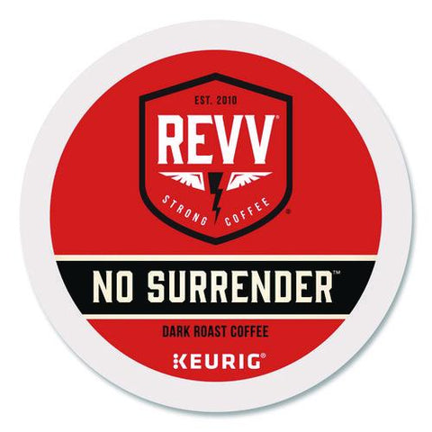 No Surrender K-cup, Dark Roast, K-cup, 24/box