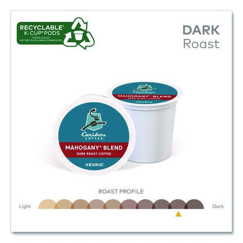 Mahogany Coffee K-cups, 96/carton