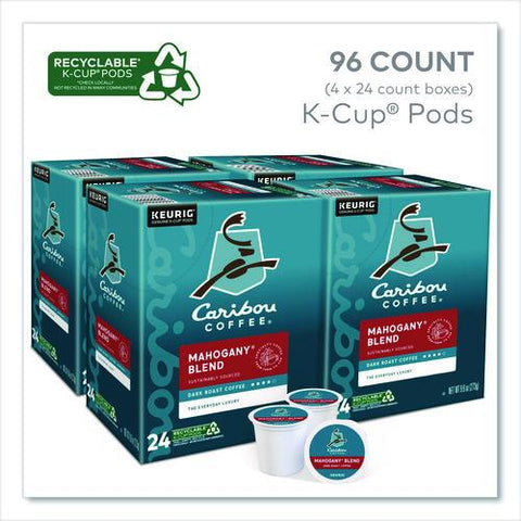 Mahogany Coffee K-cups, 96/carton