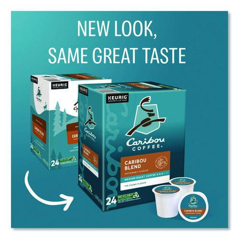 Caribou Blend Coffee K-cups, 24/box