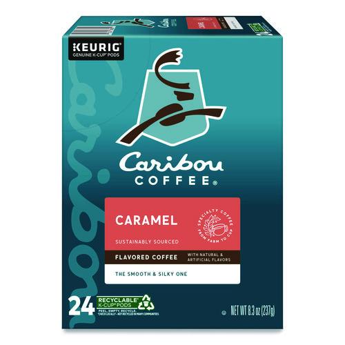Caramel Hideaway K-cups, Mild Roast, 24/box