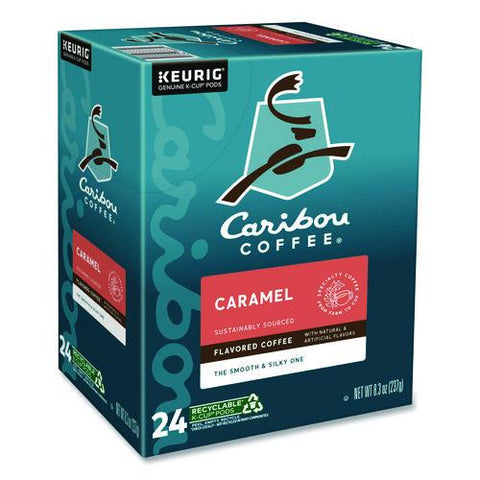 Caramel Hideaway K-cups, Mild Roast, 24/box