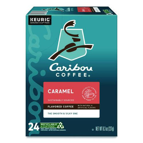 Caramel Hideaway K-cups, Mild Roast, 24/box