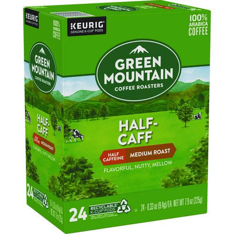 Half-caff Coffee K-cups, 96/carton
