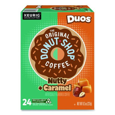 Nutty Plus Caramel K-cup, 0.34 Oz, 24/box