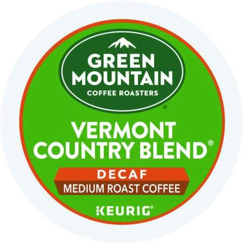 Vermont Country Blend Decaf Coffee K-cups, 24/box