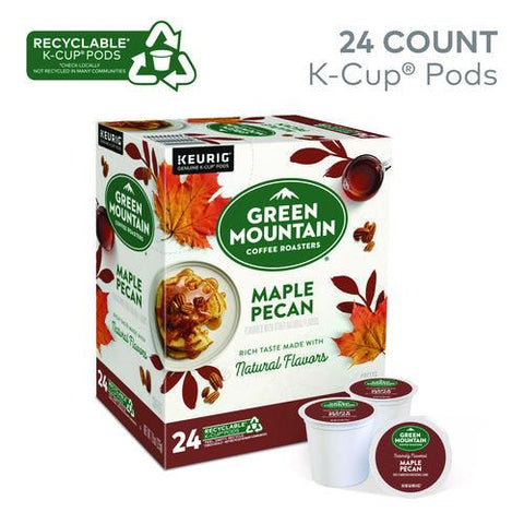 K-cup Pods, Maple Pecan, 24/box