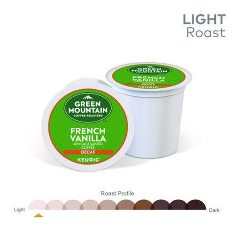 French Vanilla Decaf Coffee K-cups, 96/carton