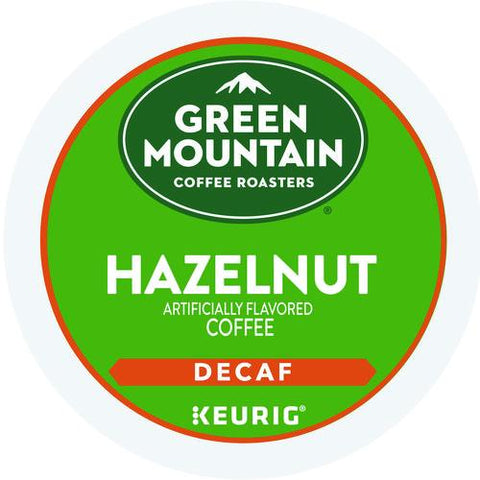 Hazelnut Decaf Coffee K-cups, 96/carton