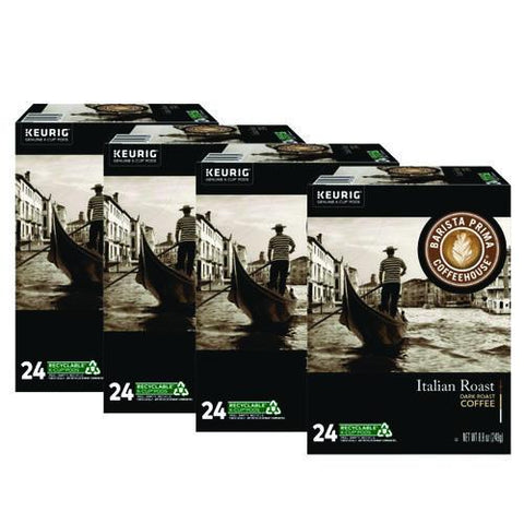 Italian Roast K-cups Coffee Pack, 24/box, 4 Box/carton