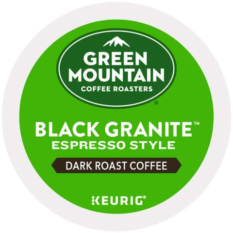 Black Granite Espresso Style K-cups, 24/box