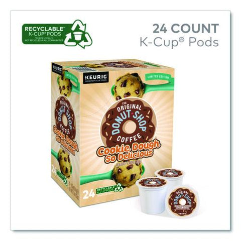 Cookie Dough So Delicious K-cups, 0.3 Oz K-cup, 24/box