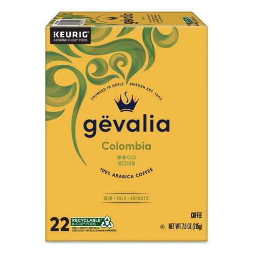 Colombia K-cup Pods, 22/box