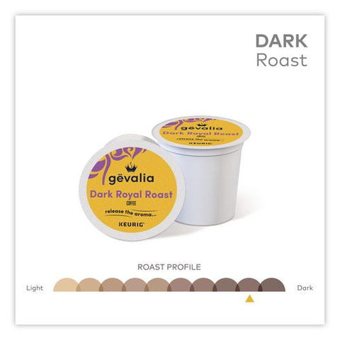 Dark Royal Roast K-cup Pods, 22/box