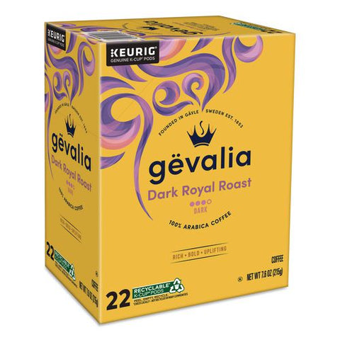 Dark Royal Roast K-cup Pods, 22/box