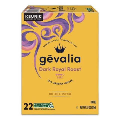 Dark Royal Roast K-cup Pods, 22/box