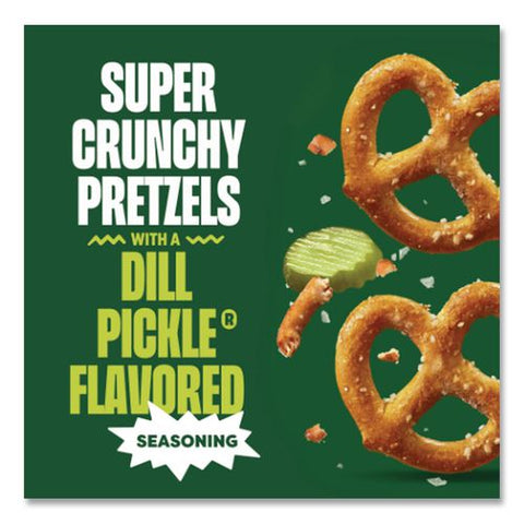 Gluten Free Vlasic Dill Pickle Flavored Pretzel Twists, 2.75 Oz Bag, 8/carton