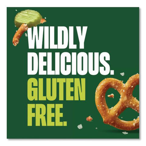 Gluten Free Vlasic Dill Pickle Flavored Pretzel Twists, 2.75 Oz Bag, 8/carton