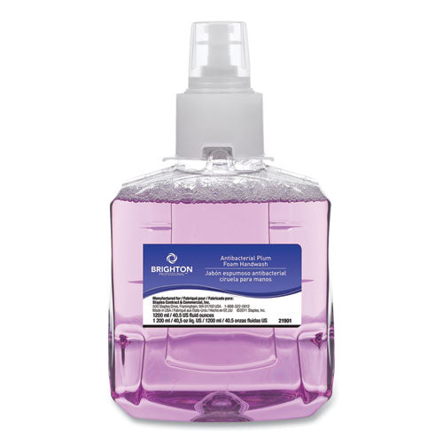 Ltx-12 Antibacterial Hand Soap Refill, Plum Scent, 1,200 Ml, 2/carton