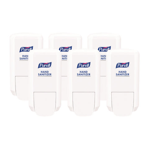 Cs2 Hand Sanitizer Dispenser, 1,000 Ml, 5.14 X 3.83 X 10, White, 6/carton