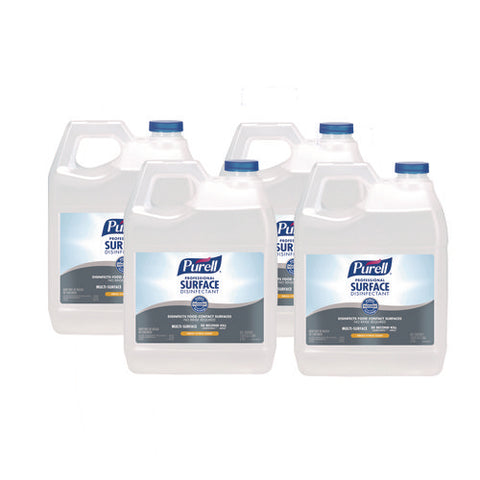 Professional Surface Disinfectant, Fresh Citrus, 1 Gal Bottle, 4/carton