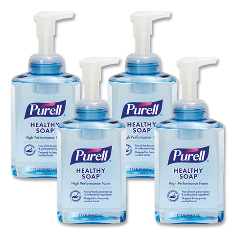 Clean Release Technology (crt) Healthy Soap High Performance Foam, Fresh Scent, 515 Ml, 4/carton