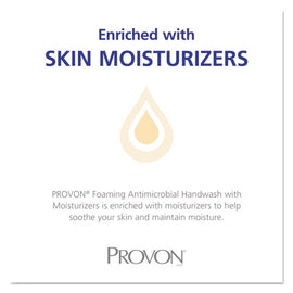 Foaming Antimicrobial Handwash/moisturizer Refill, For Fmx-12 Dispenser, Light Floral Scent, 2,000 Ml, 2/carton