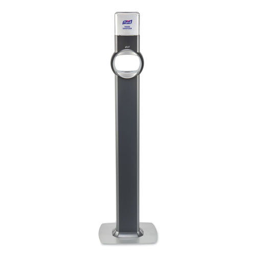 Fs6 Touch-free Floor Stand Dispenser, 1,200 Ml, 12.5 X 11.3 X 38.5, Graphite