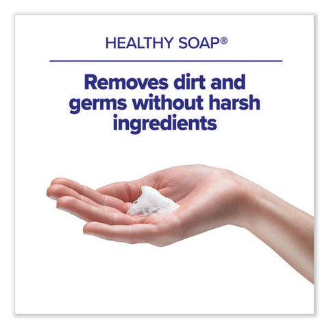 Healthy Soap Gentle And Free Foam Refill, For Es6 Dispensers, Fragrance-free, 1,200 Ml, 2/carton