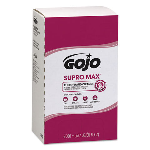 Supro Max Hand Cleaner Refill, Cherry Scent, 2,000 Ml, 4/carton