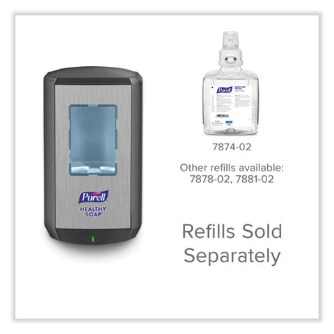 Cs8 Soap Dispenser, 1,200 Ml, 5.79 X 3.93 X 10.31, Graphite