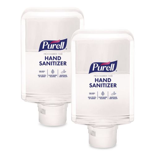 Advanced Hand Sanitizer Fragrance Free Foam, 800 Ml Refill, 2/carton