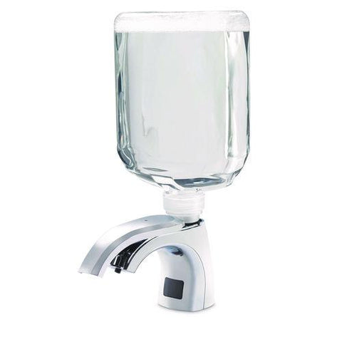 Cxr Redifoam Dispensing Fixture, 2,000 Ml, 11.5 X 13.11 X 7.99, Chrome