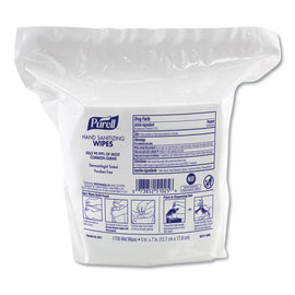 Hand Sanitizing Wipes, 3-ply, 8.25 X 14.06, Fresh Citrus Scent, White, 1,700 Wipes/pouch, 2 Pouches/carton
