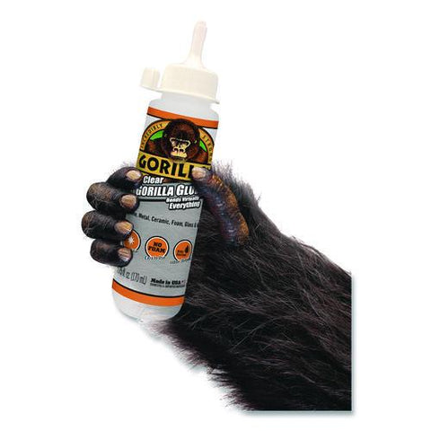 Clear Gorilla Glue, 5.75 Oz, Dries Clear
