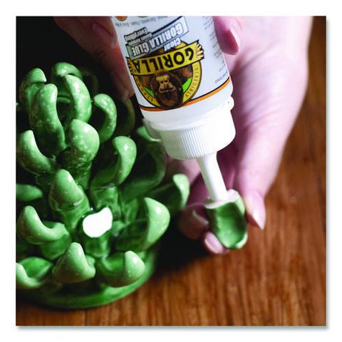 Clear Gorilla Glue, 5.75 Oz, Dries Clear