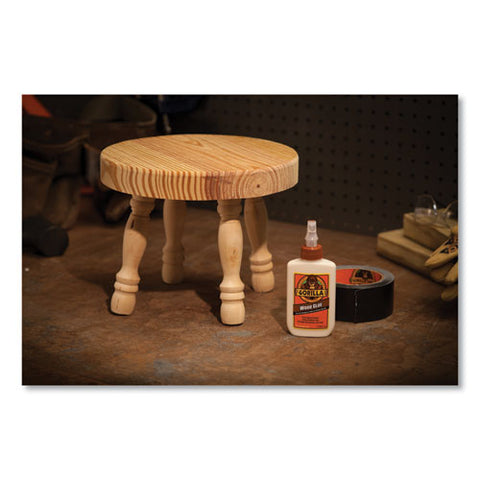 Wood Glue, 4 Oz, Dries Light Tan