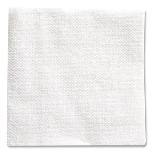 Embossed Beverage Napkins, 1-ply, 9.5 X 9.5, White, 3,000/carton