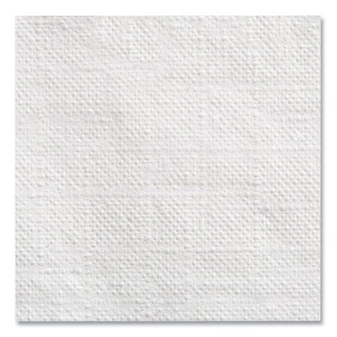 Embossed Beverage Napkins, 1-ply, 9.5 X 9.5, White, 3,000/carton