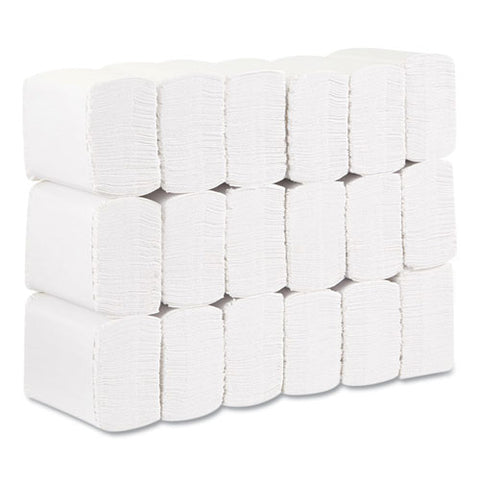 Tall Fold Dispenser Napkins, 1-ply, 7 X 13.5, White, 4,500/carton