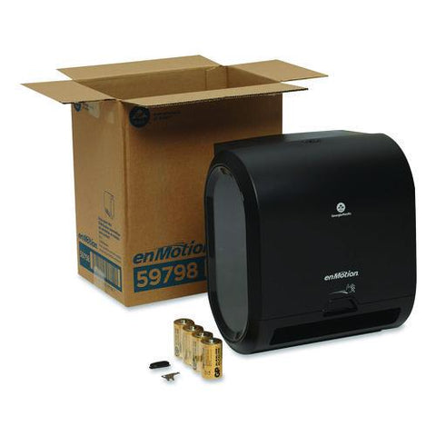 Enmotion Flex Automated Touchless Roll Towel Dispenser, 11.75 X 7.83 X 13.28, Black