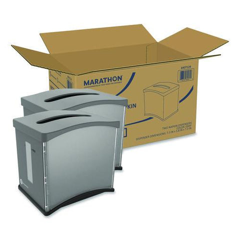 Marathon Interfold Dispenser, 12.31 X 7.94 X 7.81, Gray