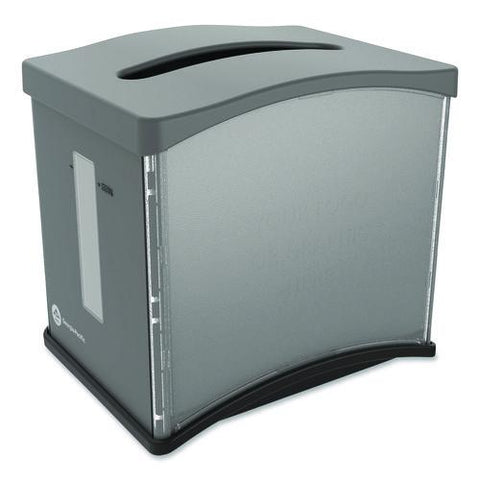 Marathon Interfold Dispenser, 12.31 X 7.94 X 7.81, Gray