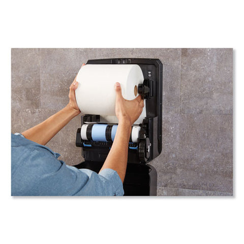 Hardwound Roll Manual Towel Dispenser, 13 X 16.05 X 9, Black