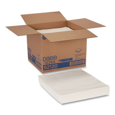 Flat Linen Replacement Dinner Napkin, 1-ply, 16 X 15, White, 1,000/carton