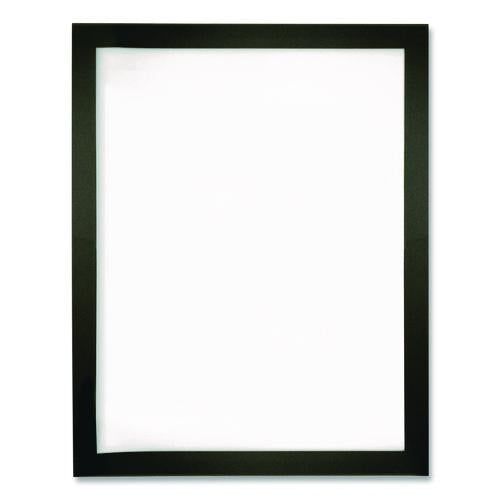 Indoor Window Sign Holder, 8.5 X 11 Insert, Black Frame, 5/pack
