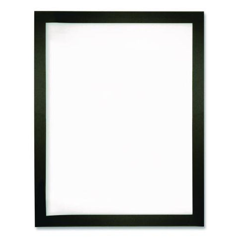 Indoor Window Sign Holder, 8.5 X 11 Insert, Black Frame, 5/pack
