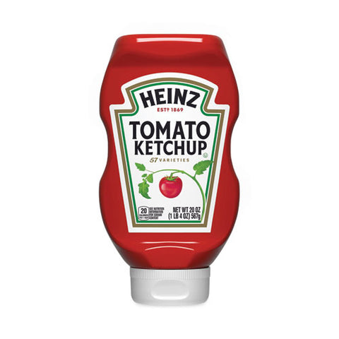 Tomato Ketchup Squeeze Bottle, 20 Oz Bottle, 3/pack