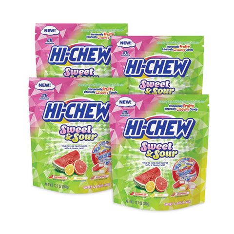 Fruit Chews, Sweet And Sour, 12.7 Oz, 3/pack